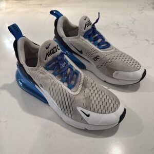 boys nike air‎ max 270 size 6.5 No Tie Laces